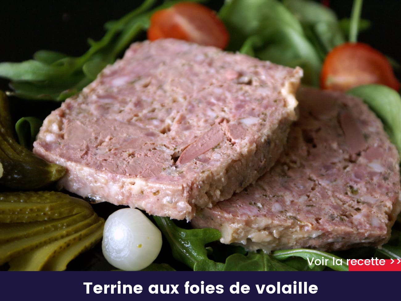 Terrine aux foies de volaille